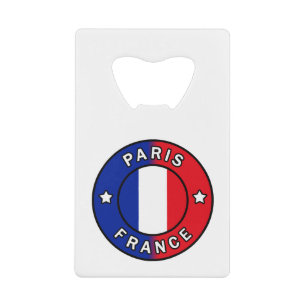 Abrebotellas De Tarjeta De Crédito París Francia