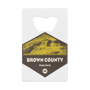 Abrebotellas De Tarjeta De Crédito Parque estatal del Condado de Brown Indiana