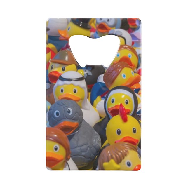 Abrebotellas De Tarjeta De Crédito Patos (Reverso)