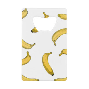 Abrebotellas De Tarjeta De Crédito patrón bananero