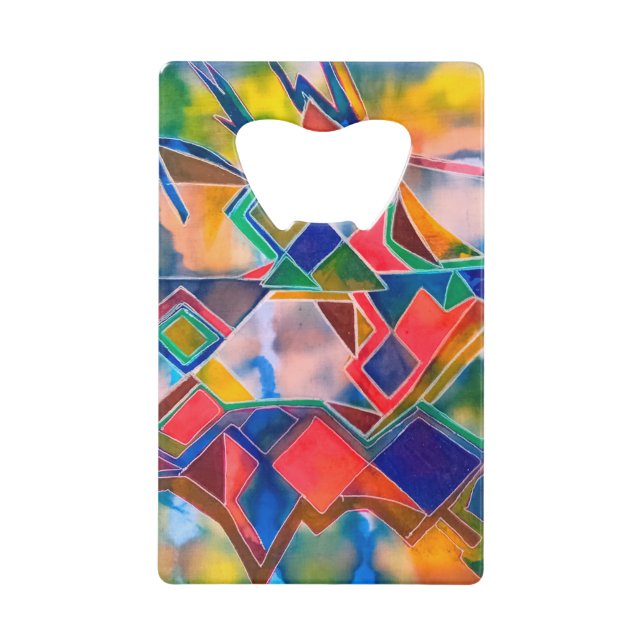 Abrebotellas De Tarjeta De Crédito Patrón de tinta (Anverso)