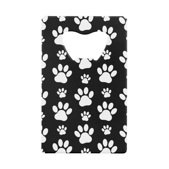 Abrebotellas De Tarjeta De Crédito Patrón de traza, impresiones de traza, trineos de  (Anverso)