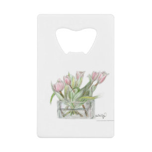 Abrebotellas De Tarjeta De Crédito PAU58 flor 1.tif