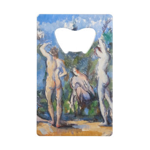 Abrebotellas De Tarjeta De Crédito Paul Cezanne - Cinco Bathers