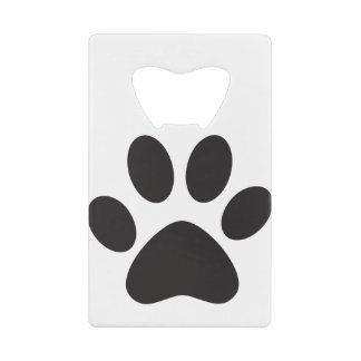 Abrebotellas De Tarjeta De Crédito Paw Print Dog Cat Animal Mascota Fopy Puppy