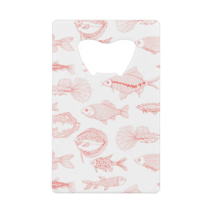 Abrebotellas De Tarjeta De Crédito Peces