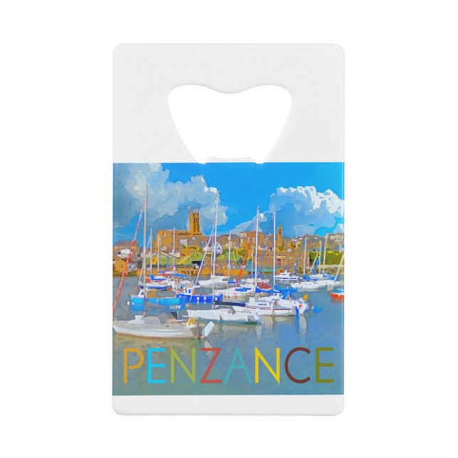 Abrebotellas De Tarjeta De Crédito Penzance (Anverso)