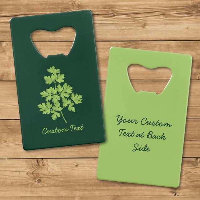 Abrebotellas De Tarjeta De Crédito Perejil (Subido por el creador)