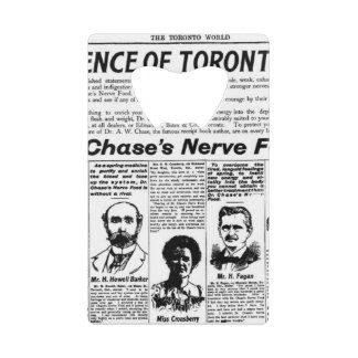Abrebotellas De Tarjeta De Crédito Periódico vintage de Toronto