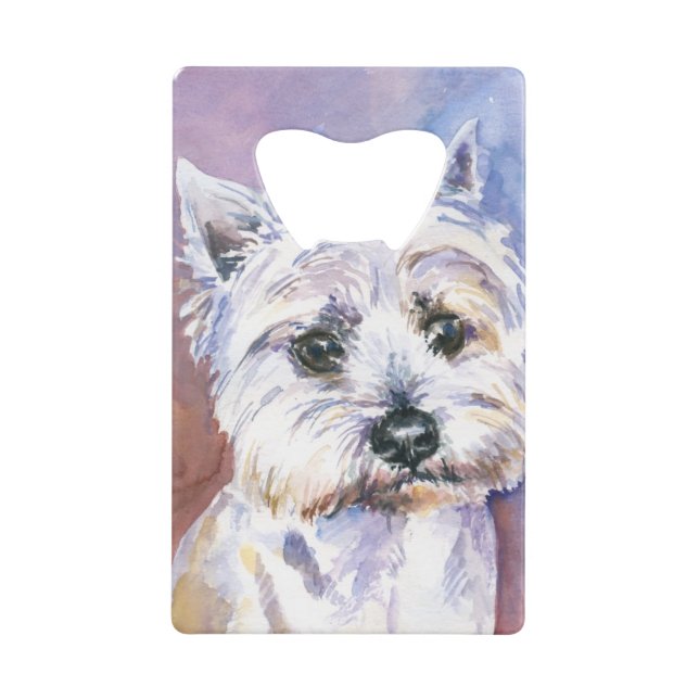 Abrebotellas De Tarjeta De Crédito Perro (Anverso)