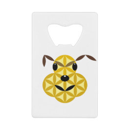 Abrebotellas De Tarjeta De Crédito Perro sagrado - Perro de la vida 01.