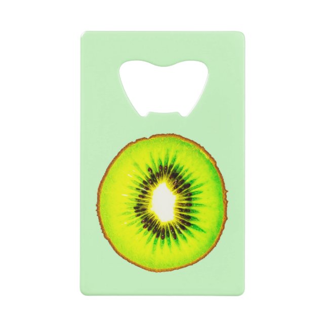 Abrebotellas De Tarjeta De Crédito personalizable de un kiwi (Anverso)