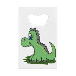 Abrebotellas De Tarjeta De Crédito personalizado de dinosaurio