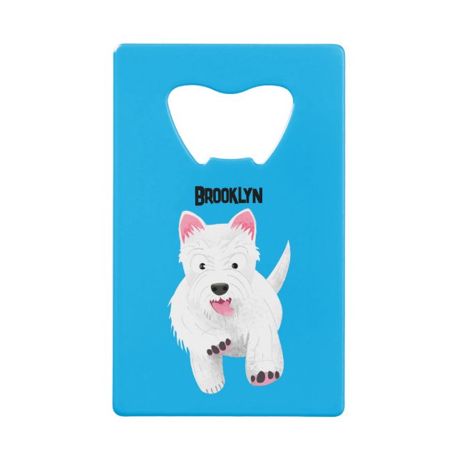 Abrebotellas De Tarjeta De Crédito Personalizado de tierra de montaña blanca y blanca (Anverso)