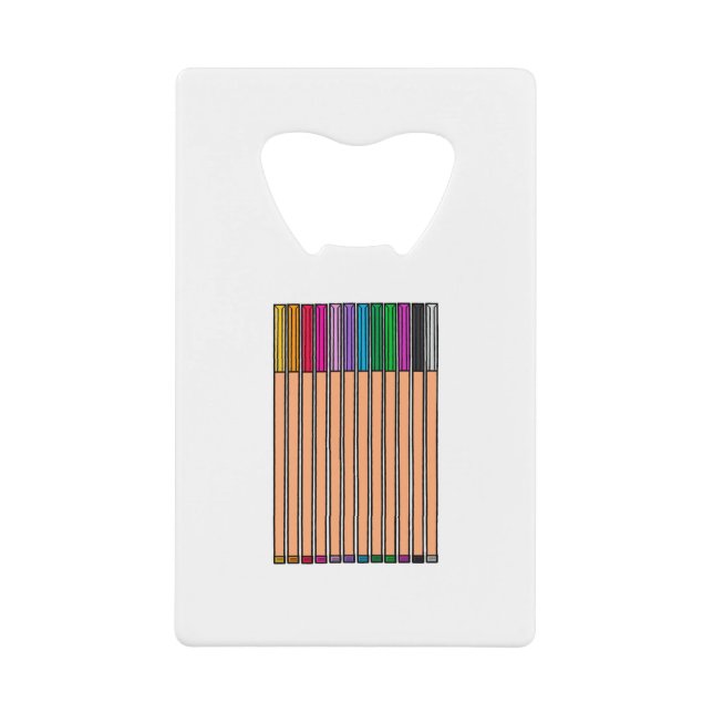 Abrebotellas De Tarjeta De Crédito Pestañas (Anverso)
