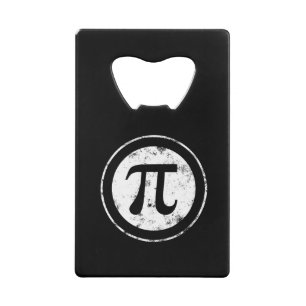 Abrebotellas De Tarjeta De Crédito Pi Day Pi Maths