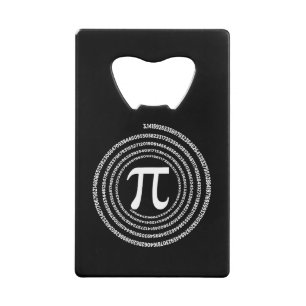 Abrebotellas De Tarjeta De Crédito Pi Mathematics Pi Maths