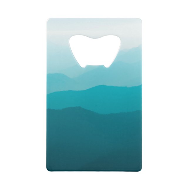 Abrebotellas De Tarjeta De Crédito Picos de Ecos (Anverso)