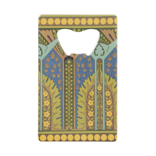 Abrebotellas De Tarjeta De Crédito Placa III de "estudios en diseño", c.1874-76
