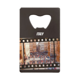 Abrebotellas De Tarjeta De Crédito Plaza de España Roma, Italia