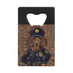 Abrebotellas De Tarjeta De Crédito Policía Doxie