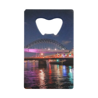 Abrebotellas De Tarjeta De Crédito puentes de Newcastle