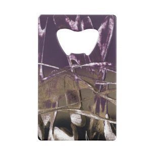 Abrebotellas De Tarjeta De Crédito Purple Pop Royale