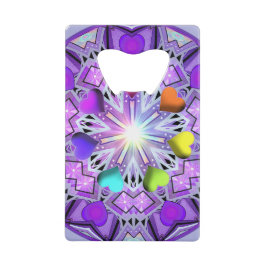 Abrebotellas De Tarjeta De Crédito Púrpura W2