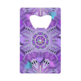 Abrebotellas De Tarjeta De Crédito Púrpura W2