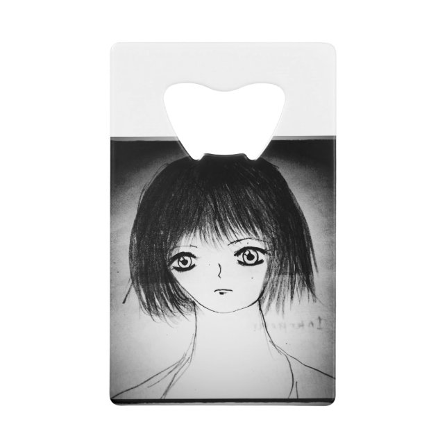 Abrebotellas De Tarjeta De Crédito ¿Qué comienzo del mundo? (Anverso)