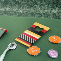 Rayas amarillas, negras y rojas