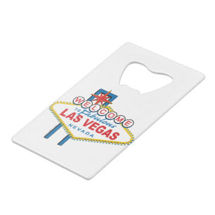 Abrebotellas De Tarjeta De Crédito Recepción-a-Las-Vegas