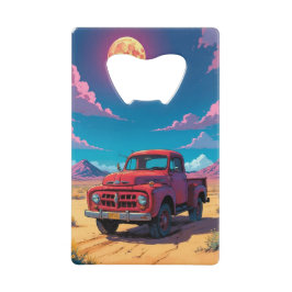 Abrebotellas De Tarjeta De Crédito Recogida clásica estadounidense