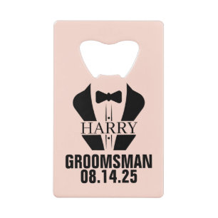 Abrebotellas De Tarjeta De Crédito Regalo personalizado para padrinos, Día del Padre