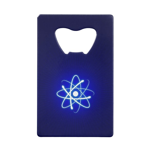 Abrebotellas De Tarjeta De Crédito ¡REGLAS frescas de la CIENCIA del átomo que (Anverso)