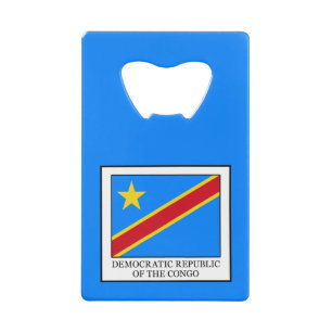 Abrebotellas De Tarjeta De Crédito República Democrática del Congo