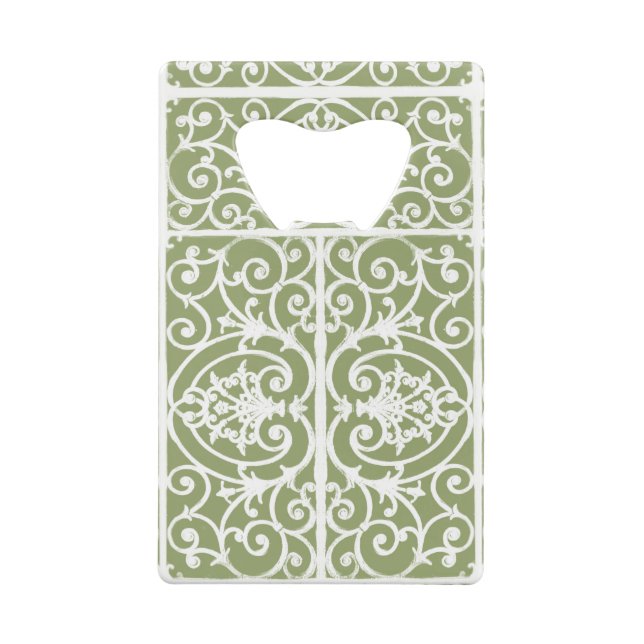 Abrebotellas De Tarjeta De Crédito Resaltar hierro (Reverso)