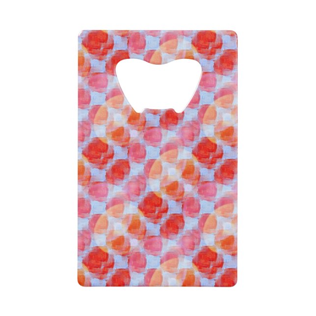 Abrebotellas De Tarjeta De Crédito Resplandor del fondo de la textura del diseño (Anverso)