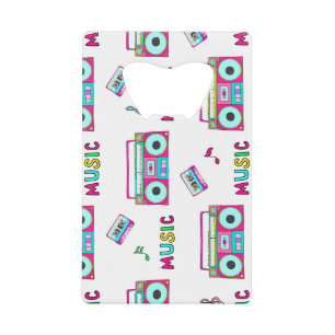 Abrebotellas De Tarjeta De Crédito Retro Recorder Cinta sin problemas