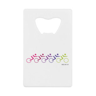 Abrebotellas De Tarjeta De Crédito RIDE O MORIR para grupos de ciclistas