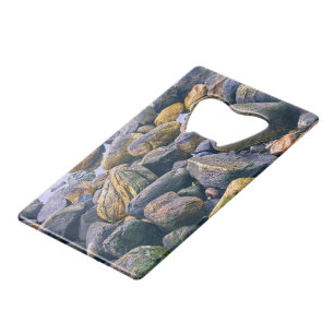 Abrebotellas De Tarjeta De Crédito Rocas coloridas