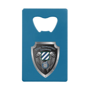 Abrebotellas De Tarjeta De Crédito "Rock of the Marne" 3ª División de Infantería