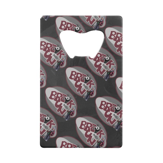 Abrebotellas De Tarjeta De Crédito Romper y ejecutar (Anverso)