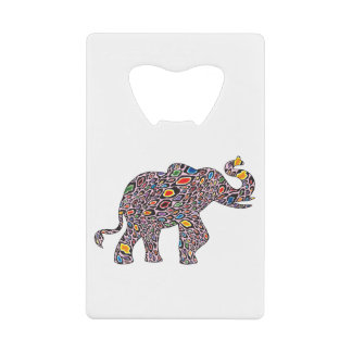 Abrebotellas De Tarjeta De Crédito Rosa-Quetah-Elefante
