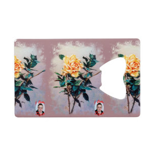 Abrebotellas De Tarjeta De Crédito Rosa/Rose