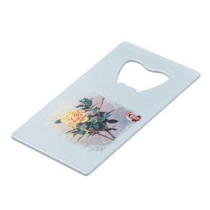 Abrebotellas De Tarjeta De Crédito Rosa/Rose