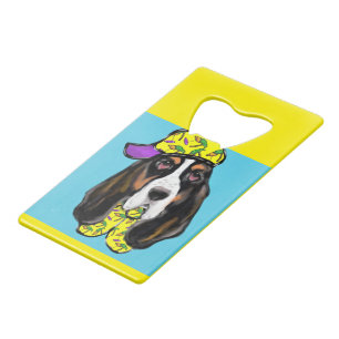 Abrebotellas De Tarjeta De Crédito Sabueso Basset