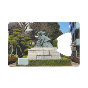 Abrebotellas De Tarjeta De Crédito Samurai Kamakura Gongoro Kagemasa Kabuki Estatua