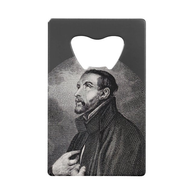 Abrebotellas De Tarjeta De Crédito San Francisco Xavier (Anverso)