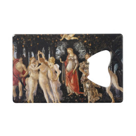 Abrebotellas De Tarjeta De Crédito Sandro Botticelli - La Primavera